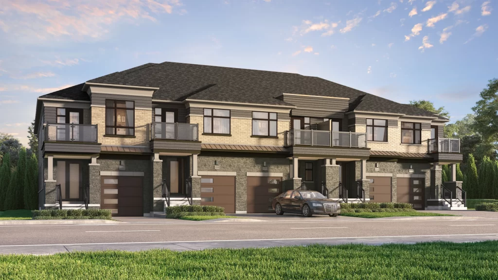 Klein Estates Plateau Townhome rendering of a spacious and beautiful home